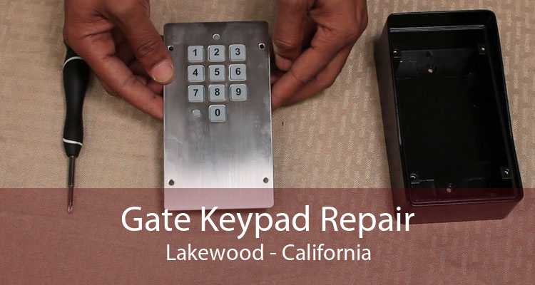 Gate Keypad Repair Lakewood - California